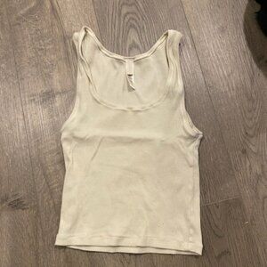 Skims Cotton Rib Tank Bone